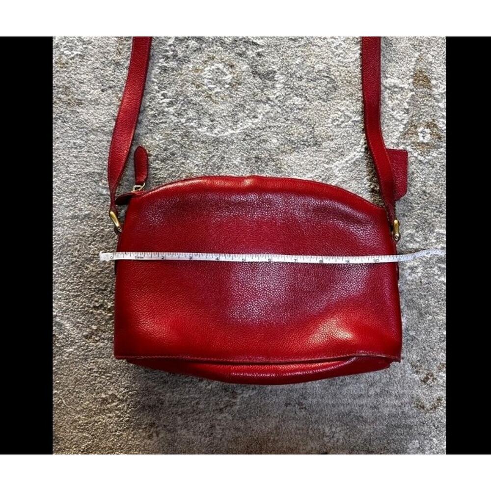 VINTAGE COACH Red Purse Handbag Pocketbook - Picture 6 of 8